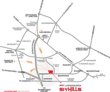 Project Image of 1230.0 - 2040.0 Sq.ft 2 BHK Apartment for buy in BRC Sri Hemadurga Sivahills
