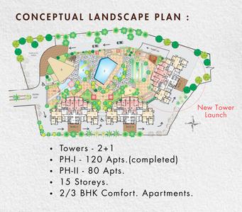Project Image of 1500 Sq.ft 3 BHK Apartment / Flat for sale in Kondhwa for Rs. 12700000