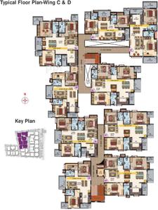 Project Image of 1036.0 - 1835.0 Sq.ft 2 BHK Apartment for buy in Maithri Shilpitha Splendour Annex