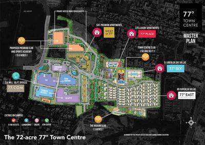Project Image of 5863.0 - 7618.0 Sq.ft 4 BHK Apartment for buy in Divya Sree 77 Sky