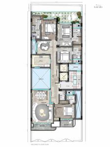 Smart Luxury Floors Luxury Floors Cluster Plan for 2nd Floor 1