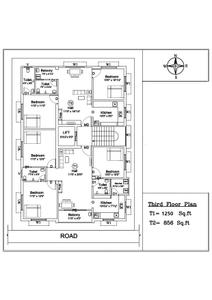 Project Image of 856.0 - 1414.0 Sq.ft 2 BHK Apartment for buy in Live Dhilip Flats