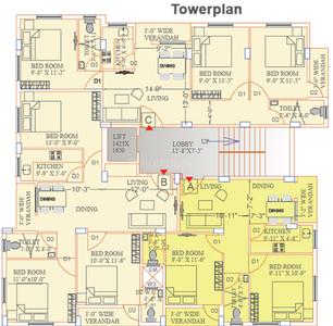 Project Image of 766.0 - 1283.0 Sq.ft 2 BHK Apartment for buy in Neelkanth Chitrakut Enclave