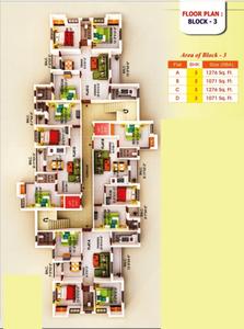 Project Image of 841.0 - 1552.0 Sq.ft 2 BHK Apartment for buy in Aranyak Society