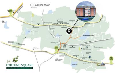 Project Image of 1245.0 - 1565.0 Sq.ft 2 BHK Apartment for buy in Jai Fortune Square