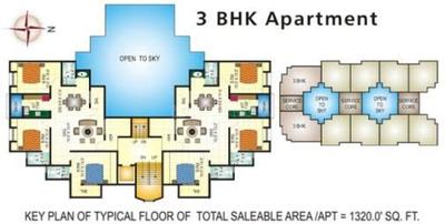 Project Image of 661.0 - 1023.0 Sq.ft 2 BHK Apartment for buy in Swapnil Enclave