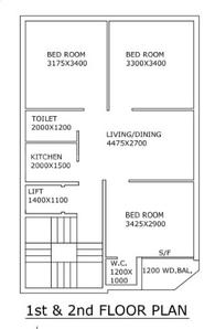 Project Image of 0.0 - 1105.0 Sq.ft 3 BHK Apartment for buy in Cornerstone Konika