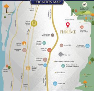 Project Image of 763.0 - 1242.36 Sq.ft 2 BHK Apartment for buy in Fortune Florence
