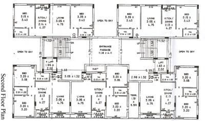 Project Image of 568.98 - 590.29 Sq.ft 2 BHK Apartment for buy in Swayam Swayam Atulyam