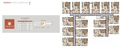 Project Image of 1122.0 - 2203.0 Sq.ft 2 BHK Apartment for buy in KSR Signature 4