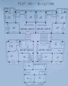 Project Image of 923.0 - 972.0 Sq.ft 3 BHK Apartment for buy in Saheli Jay Maa Developer