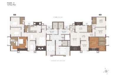 Project Image of 2000 Sq.ft 3 BHK Duplex for sale in Kharadi for Rs. 26900000