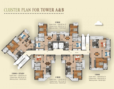 Project Image of 352.0 - 1410.0 Sq.ft 1 BHK Apartment for buy in Urban Woods
