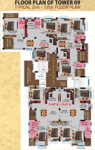 Project Image of 1677.0 - 2058.0 Sq.ft 3 BHK Apartment for buy in Ashiyana Vista