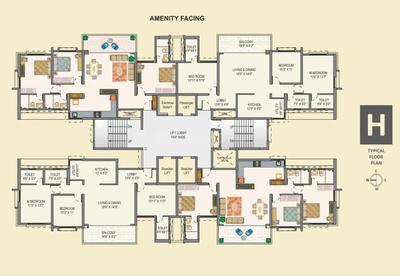 Project Image of 2686 Sq.ft 4 BHK Apartment / Flat for sale in Punawale for Rs. 30500000