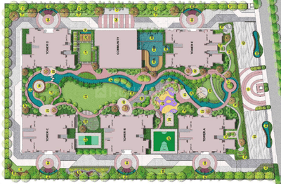 Project Image of 1860.0 - 2135.0 Sq.ft 3 BHK Apartment for buy in VVIP Yamuna