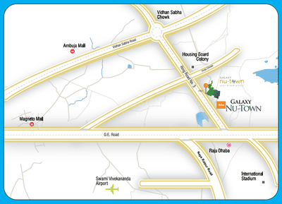 Project Image of 0.0 - 999.97 Sq.ft Residential Plot Plot for buy in Swastik Galaxy Nu Town Kurud