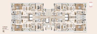Project Image of 4262.0 - 4917.0 Sq.ft 4 BHK Apartment for buy in Adani Nova Nest