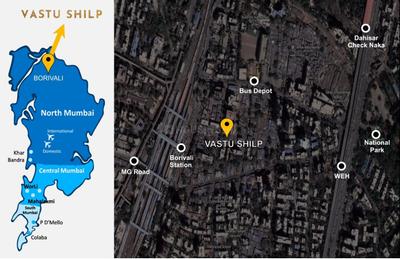 Project Image of 267.0 - 439.0 Sq.ft 1 BHK Apartment for buy in Vastu Shilp