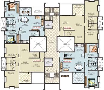 Project Image of 1025 Sq.ft 2 BHK Apartment / Flat for sale in Mundhwa for Rs. 7700000