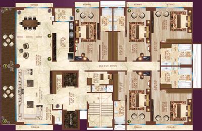 Project Image of 3576.0 - 4256.0 Sq.ft 5 BHK Apartment for buy in Victor Lourdes