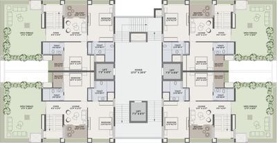 Project Image of 1379.0 - 2365.0 Sq.ft 3 BHK Apartment for buy in Shivalik Greenfield