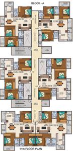 Project Image of 1221 Sq.ft 2 BHK Apartment / Flat for sale in K R Puram for Rs. 12900000