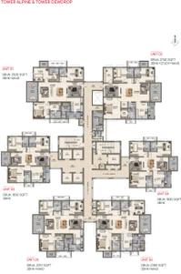 Project Image of 1585.0 - 2740.0 Sq.ft 3 BHK Apartment for buy in Poulomi Florique