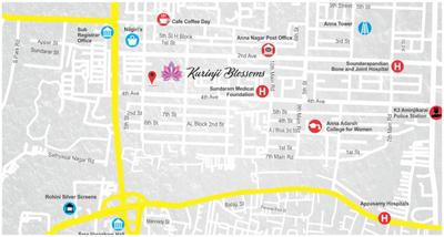 Project Image of 0.0 - 1500.0 Sq.ft 3 BHK Apartment for buy in India Kurinji Blossoms