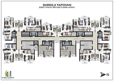 Project Image of 457.9 - 688.03 Sq.ft 1 BHK Apartment for buy in Shreeji Topavan