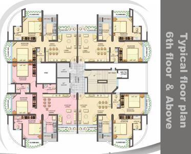 Project Image of 523.45 - 844.43 Sq.ft 2 BHK Apartment for buy in Sanghvi Heights Phase 2