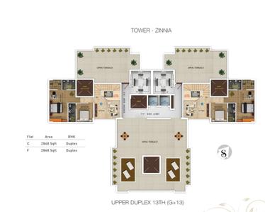 Project Image of 870.0 - 2848.0 Sq.ft 2 BHK Apartment for buy in Rajwada Royal Gardens