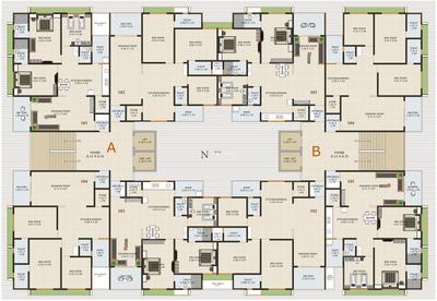 Project Image of 1185.21 - 1193.18 Sq.ft 3 BHK Apartment for buy in Radhika Royal