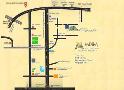 Project Image of 1230.0 - 1665.0 Sq.ft 2 BHK Apartment for buy in Mega Rajarajeshwari Bliss