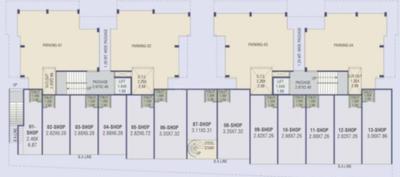 Project Image of 1160.0 - 1385.0 Sq.ft 2 BHK Apartment for buy in Vision Realty vadodara Fortune Glory