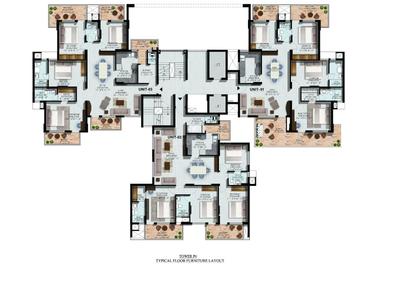 Project Image of 1326.0 - 2226.0 Sq.ft 3 BHK Apartment for buy in Sare Green Parc Petioles