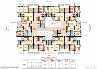 Project Image of 520.65 - 597.07 Sq.ft 1 BHK Apartment for buy in Golden Winds Building B Phase 3