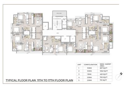 Project Image of 463.0 - 1128.0 Sq.ft 1 BHK Apartment for buy in Hum Gagansagar