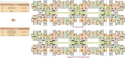 Project Image of 1050.0 - 1565.0 Sq.ft 2 BHK Apartment for buy in Pioneer Pioneers K Square