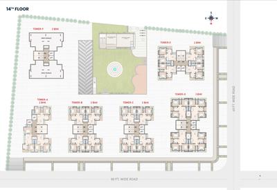 Project Image of 446.59 - 669.73 Sq.ft 2 BHK Apartment for buy in NDK Shilp Aura