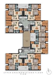 Project Image of 342.0 - 17130.66 Sq.ft 1 BHK Apartment for buy in Solanki Solsons Gulmohar