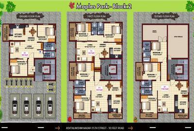 Project Image of 693.0 - 1025.0 Sq.ft 2 BHK Apartment for buy in JKB Maples Park