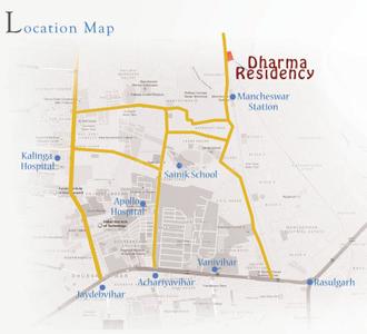 Project Image of 1100.0 - 1450.0 Sq.ft 2 BHK Apartment for buy in Dharma Residency