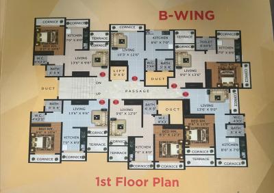Project Image of 278.79 - 407.8 Sq.ft 1 RK Apartment for buy in Gagangiri Vastu Rachana