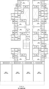 Project Image of 347.0 - 579.0 Sq.ft 1 BHK Apartment for buy in Patels Signature Type A