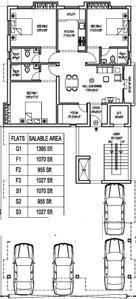 Project Image of 955.0 - 1395.0 Sq.ft 2 BHK Apartment for buy in Lakshmi Ram Nagar South