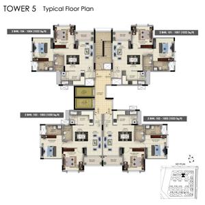 Project Image of 490.0 - 2983.0 Sq.ft 1 BHK Apartment for buy in Sattva Anugraha