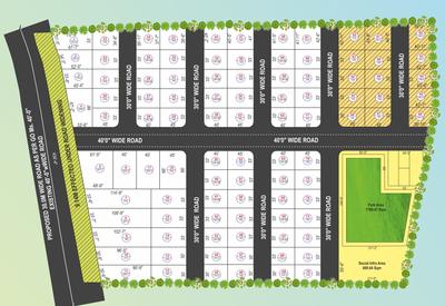 Amrat Doctors Colony Site Plan 1