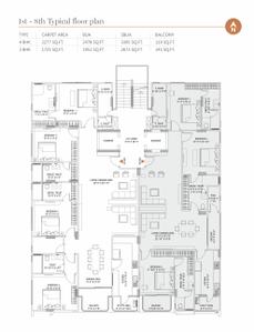 Project Image of 2673.0 - 4457.0 Sq.ft 3 BHK Apartment for buy in Ganeshgarh Aarambh