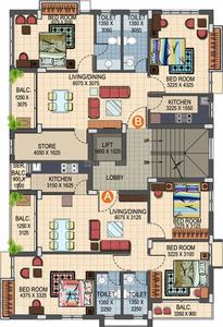 Project Image of 1201.0 - 1288.0 Sq.ft 2 BHK Apartment for buy in KIC Jogesh Villa
